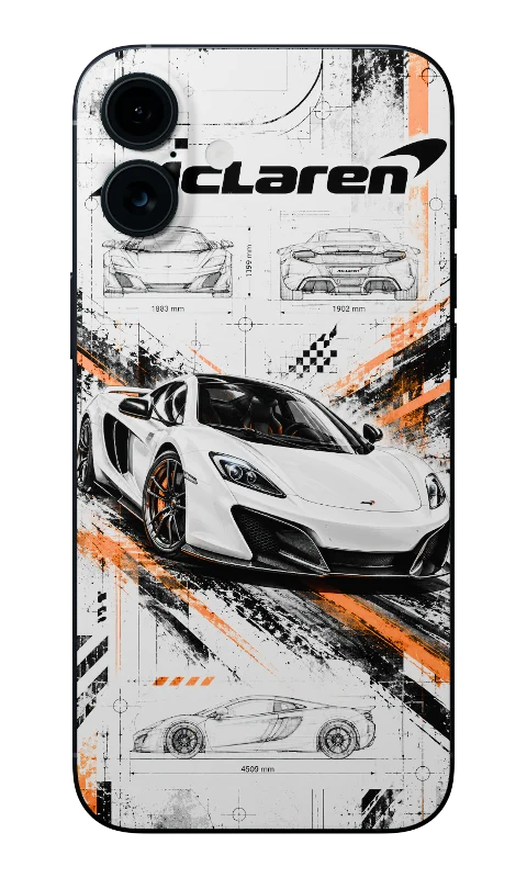 Sports Cars Mobile Skin (Mclaren Mp 4)