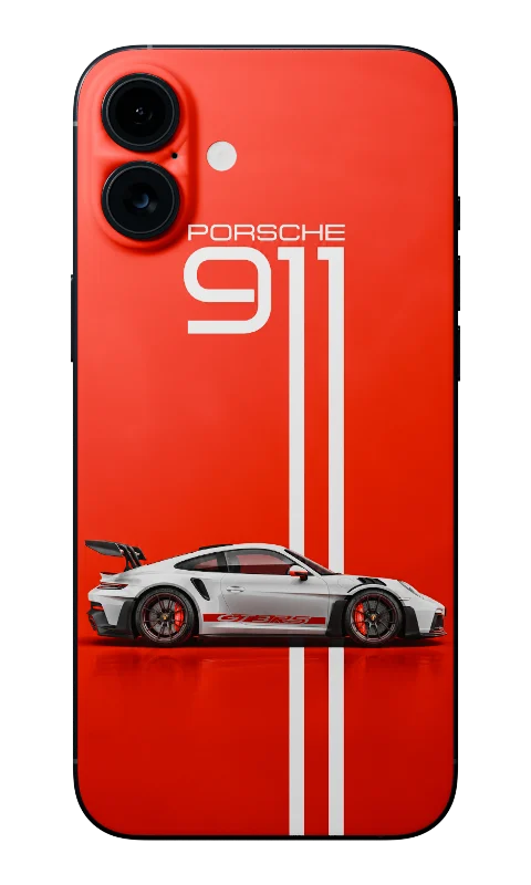 Sports Cars Mobile Skin (Porsche 911 Red)