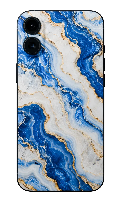 Marble Mobile Skin (Blue Marbel)