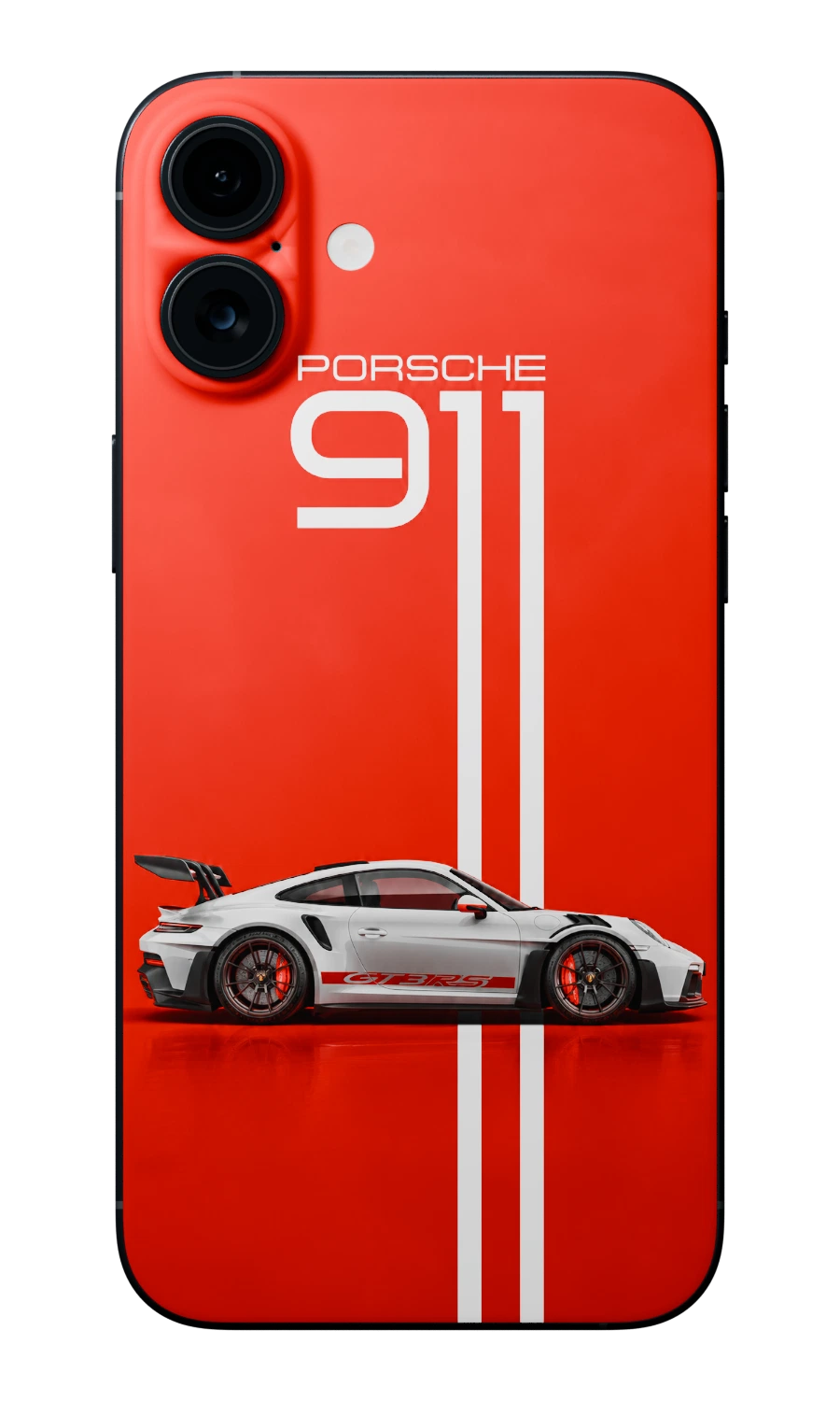 Sports Cars Mobile Skin (Porsche 911 Red)