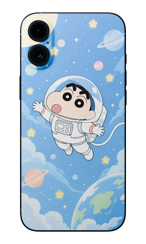 Cartoon Mobile Skin (Space Shinchan)