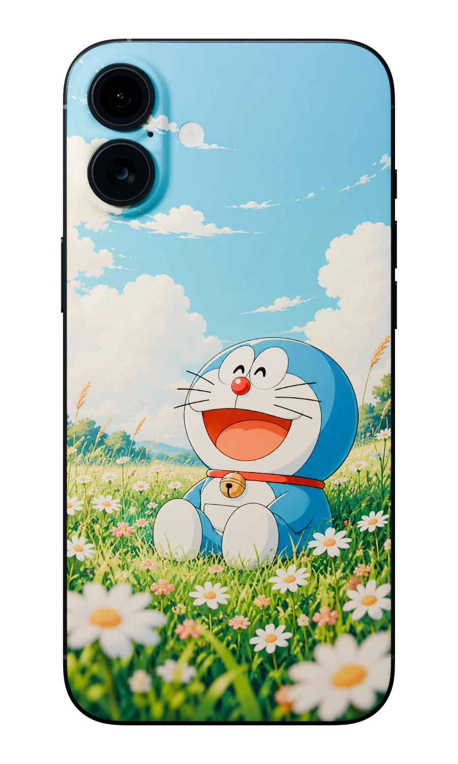 Cartoon Mobile Skin (Happy Doreamon)