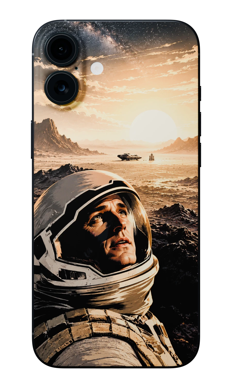 Movies Shows Mobile Skin (Interstellar Cooper)