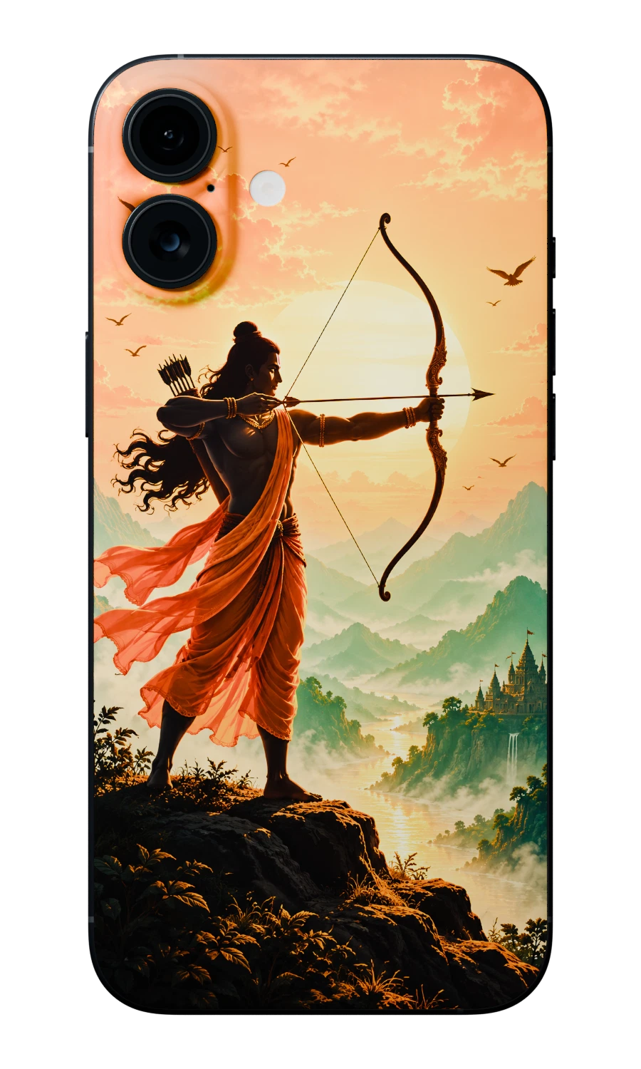 Hindu Gods Mobile Skin (Jai Shree Ram)