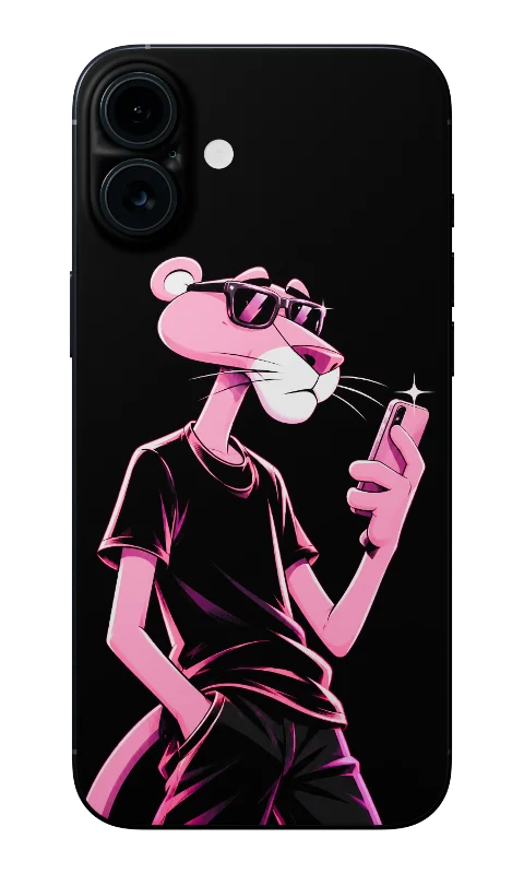 Cartoon Mobile Skin (Pink Panther Dark)