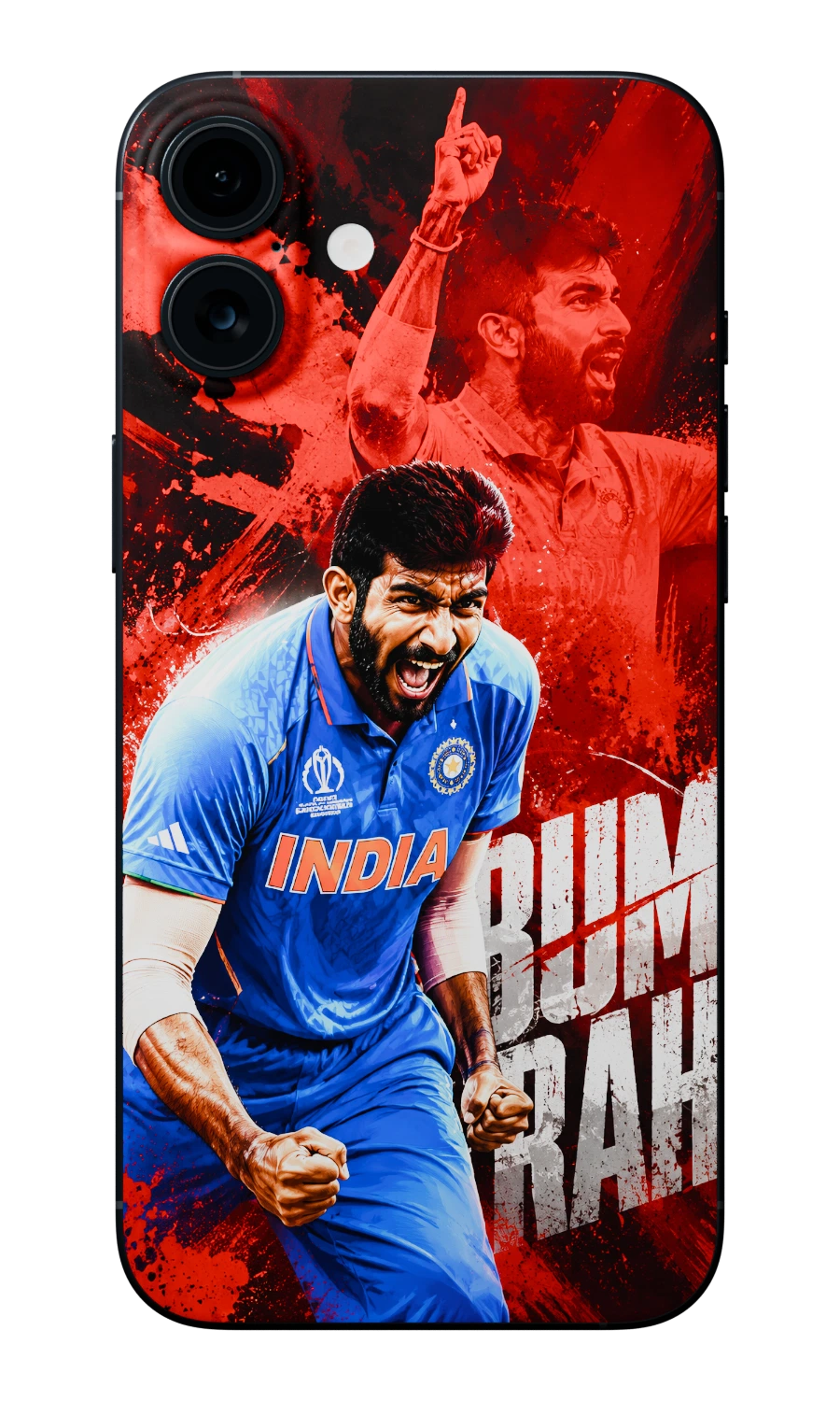 Cricket Mobile Skin (Jasprit Bumrah)