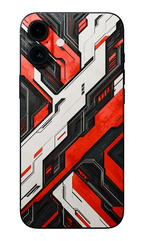 Meta Morph Mobile Skins and Wraps - Crimson Glitch