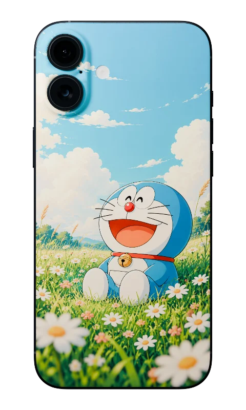 Cartoon Mobile Skin (Happy Doreamon)