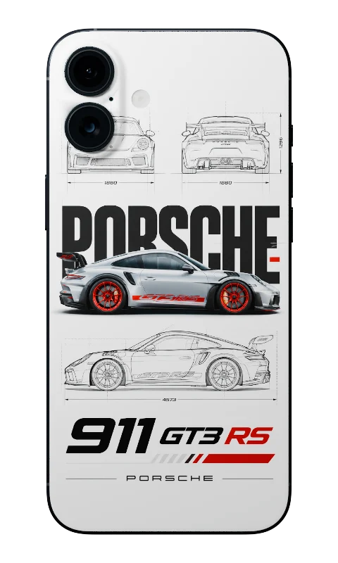 Sports Cars Mobile Skin (Porsche The 911 Gt 3 Rs)