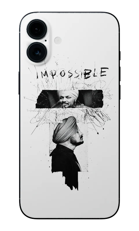 Singers Mobile Skin (Sidhu Moosewala Impossible)