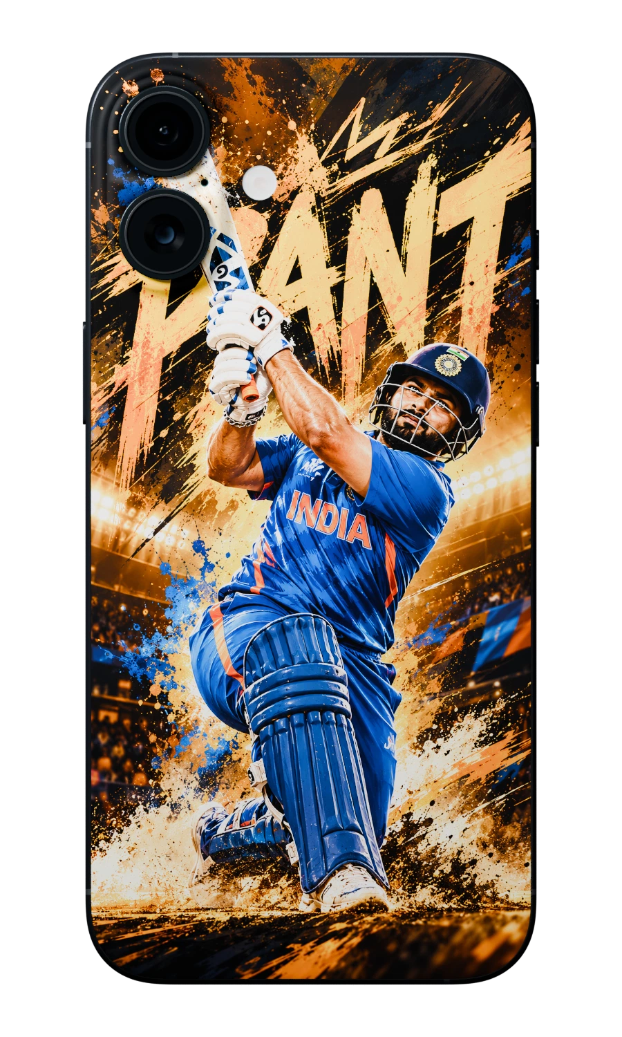Cricket Mobile Skin (Rishabh Pant)