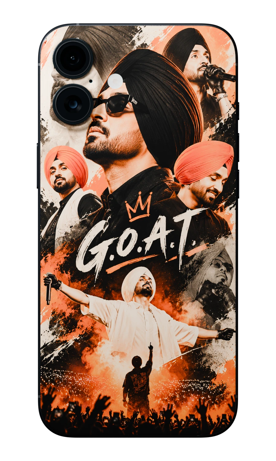 Singers Mobile Skin (Diljeet)