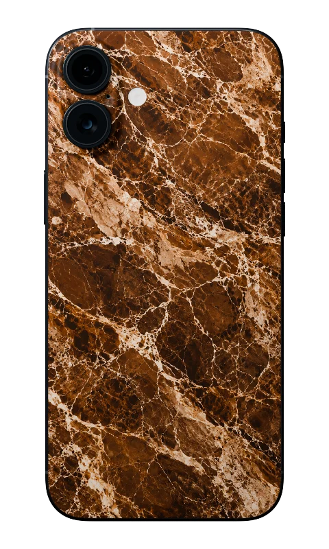 Marble Mobile Skin (Brown Marbel)