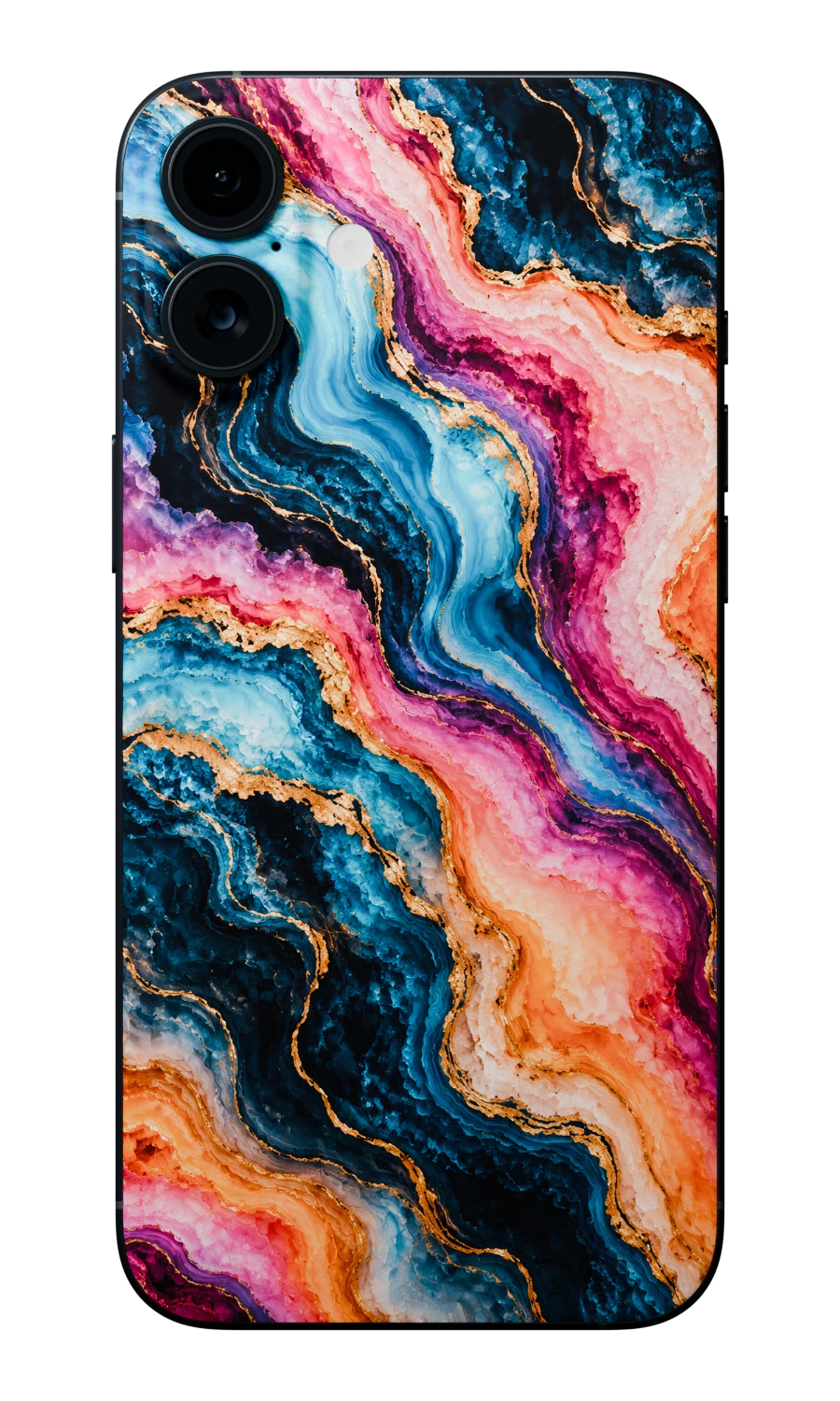 Marble Mobile Skin (Rainbow Marbel)