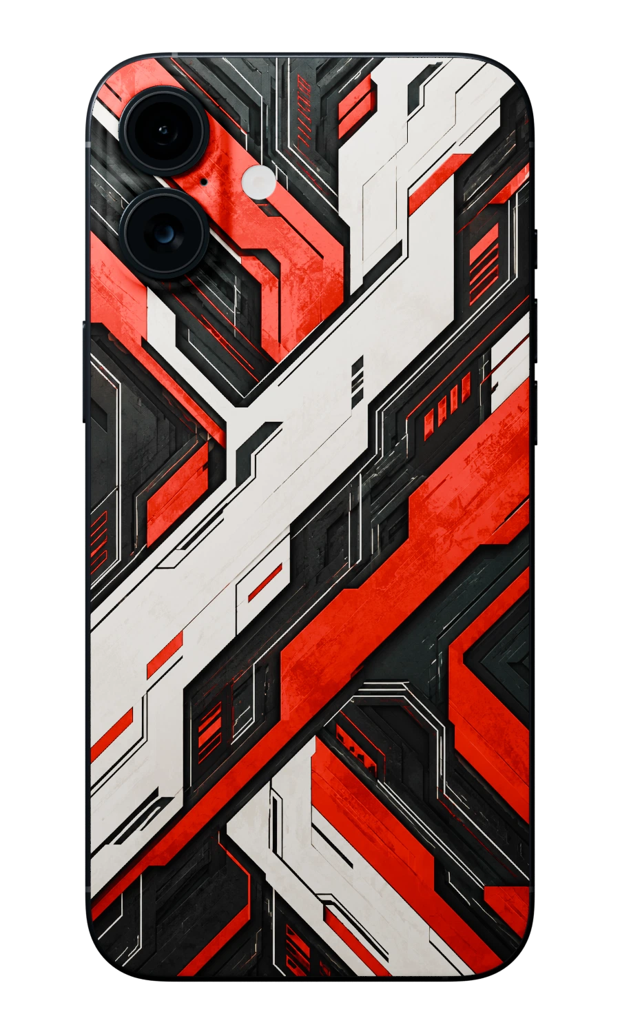 Meta Morph Mobile Skins and Wraps - Crimson Glitch