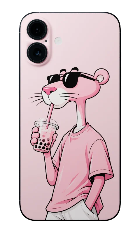 Cartoon Mobile Skin (Pink Panther)