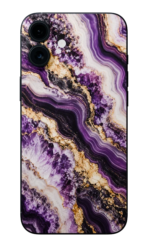 Marble Mobile Skin (Purple Marbel)