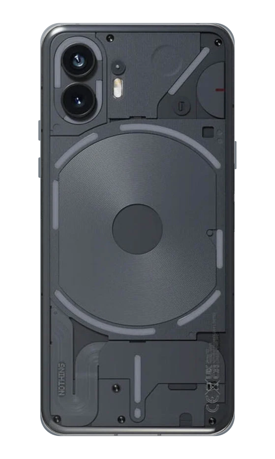 Nothing Phone 2 · telefonning orqa ko‘rinishi