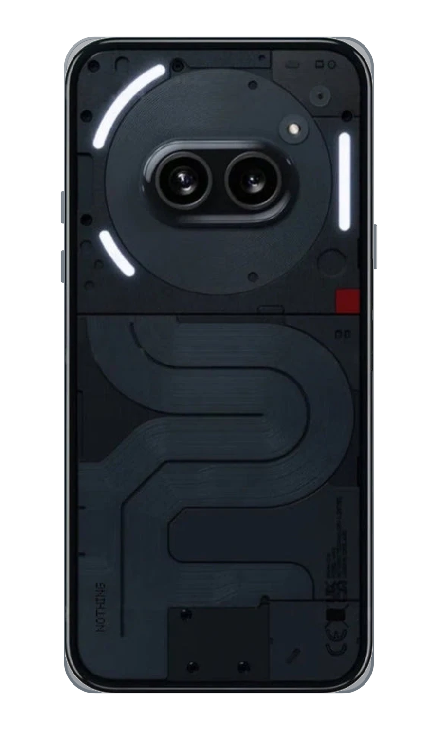 Nothing 2a · telefonning orqa ko‘rinishi