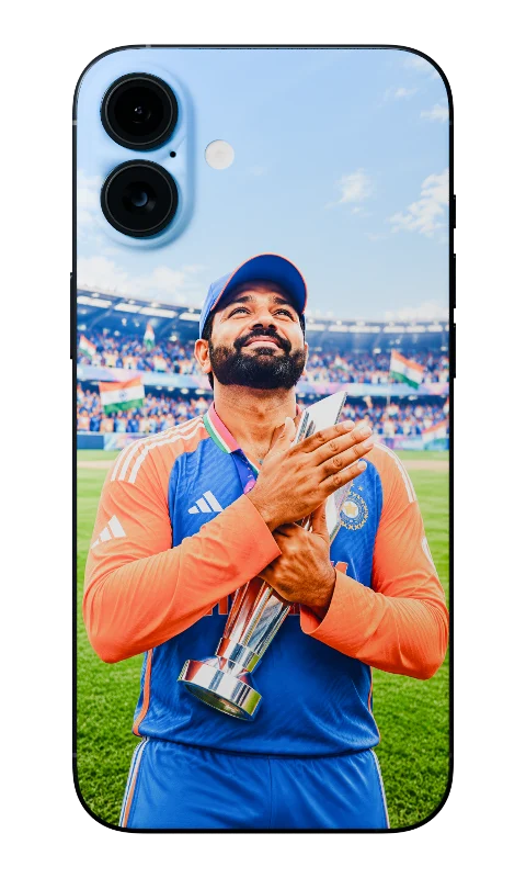 Cricket Mobile Skin (Rohit Sharma T 20 Champion)